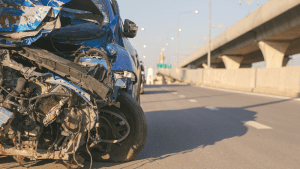 Two Vehicles Block Shoulder in Traffic Incidents Near Woodruff Ave 